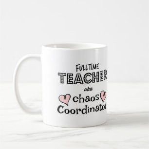 HELTIDSLÄRARE KAOSKOORDINATOR KAFFEMUGG