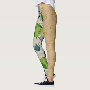 Heltryckta Leggings