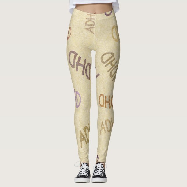 Heltryckta Leggings (Framsida)