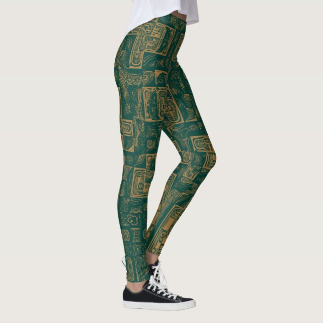 Heltryckta Leggings (Höger)