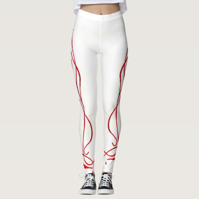 Heltryckta Leggings (Framsida)