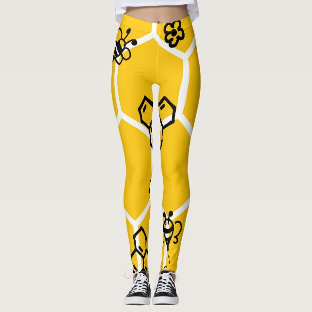 Heltryckta Leggings (Framsida)
