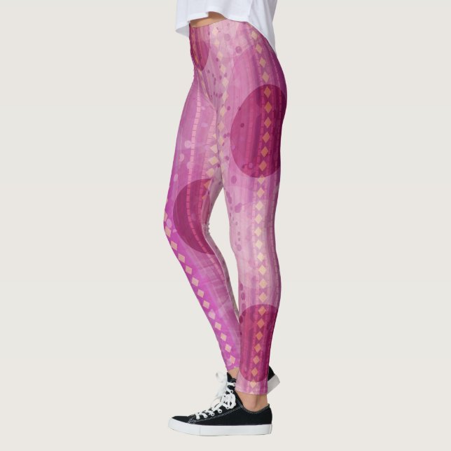 Heltryckta Leggings (Vänster)