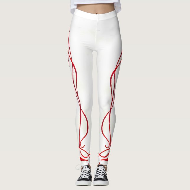 Heltryckta Leggings (Framsida)