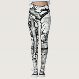 Heltryckta Leggings