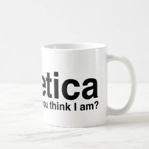 Helvectica01 Kaffemugg