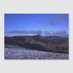 Helvellyn-vintern Engelska distriktet Sjö
