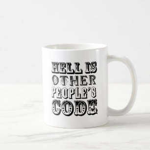 Helvete är annat folk kodifierar kaffemugg