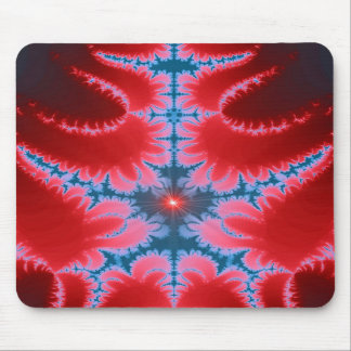 Helvete flammar fractalen Mousepad Musmatta
