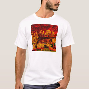 Helvete för fasa för skräck för Hellsville Tee Shirt