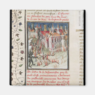 Helvete från "De Civitate Dei" vid St Augustine Magnet