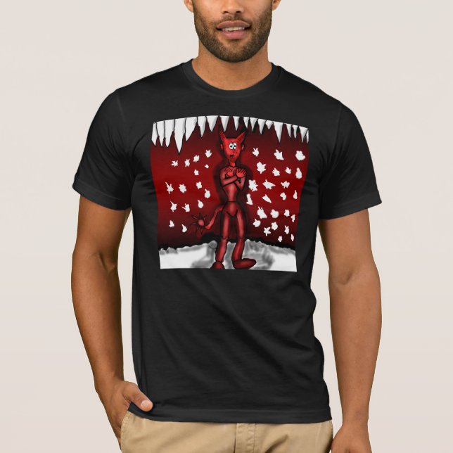 Helvete har fryste över t-shirt (Framsida)