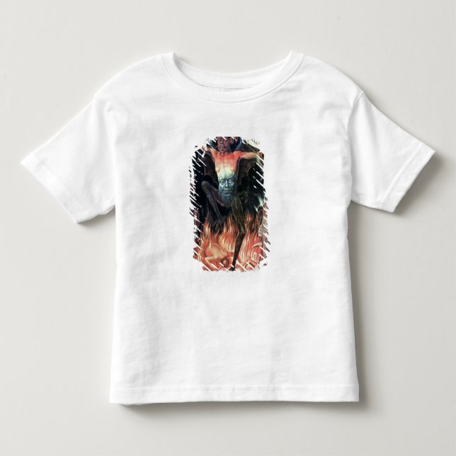 Helvete högerpanel från Triptych av jordiskt T Shirt (Framsida)