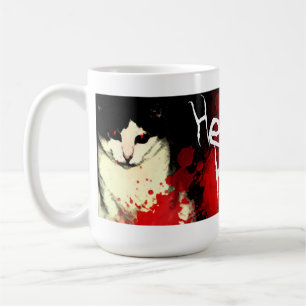 Helvete kattungemugg kaffemugg