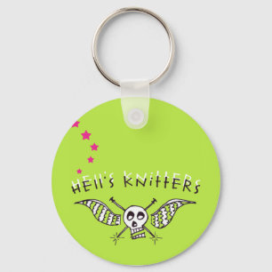 Helvete Knitterskeychain Nyckelring