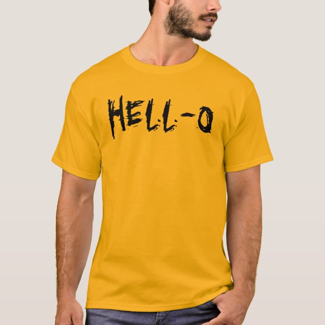 HELVETE-NOLLAT-TRÖJA T SHIRT (Framsida)