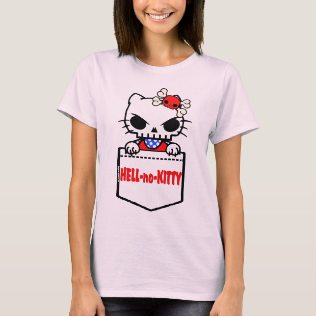 Helvete-o-Kitten (MyPrymate) T Shirt (Framsida)