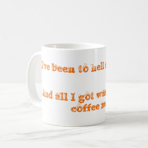 Helvete och novelty mugg