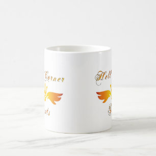Helvete tränga någon änglarmuggen kaffemugg