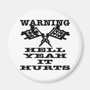 Helvete Yeah ontr det tatueringen Magnet
