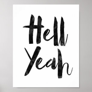 Helvete Yeah Poster