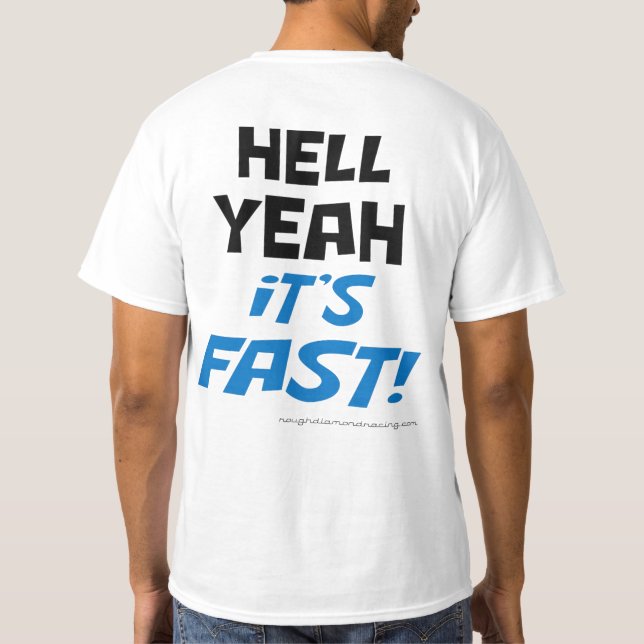 Helvete yeah! T-shirt. Tröja (Baksida)
