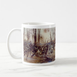 Helvetekämpar från Harlem av H. Charles McBarron Kaffemugg