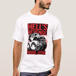 Helvetes Revenge Moab Utah off Road 4x4 Äventyr T Shirt