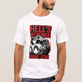 Helvetes Revenge Moab Utah off Road 4x4 Äventyr T Shirt