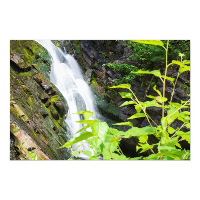 Helvetesportens kanjon vattenfall fototryck (Framsidan)