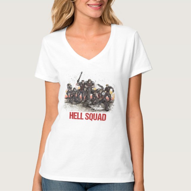 HelveteSquadT-tröja T Shirt (Framsida)