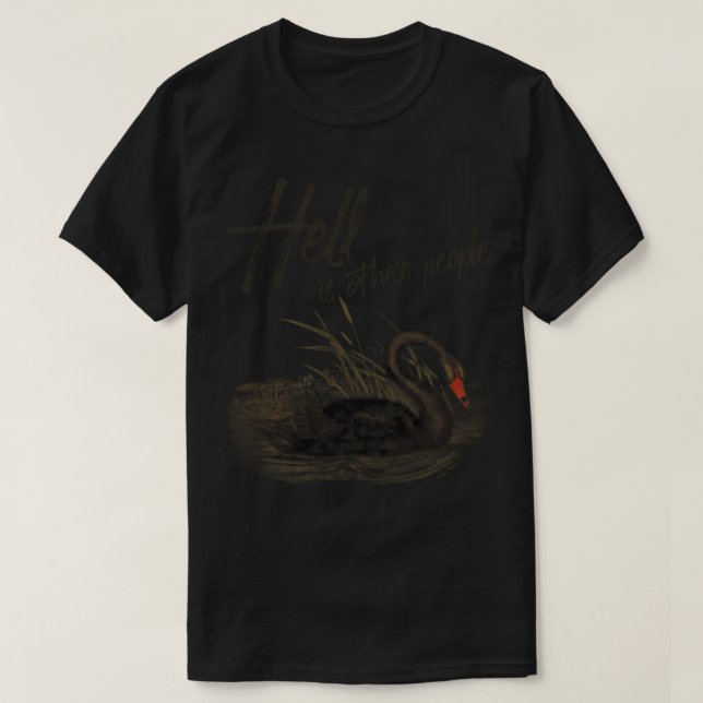 Helvetet är annat folk1 t shirt (Design framsida)