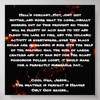 Helvetet är förlegat.. Hett, bara har hett.. Poster