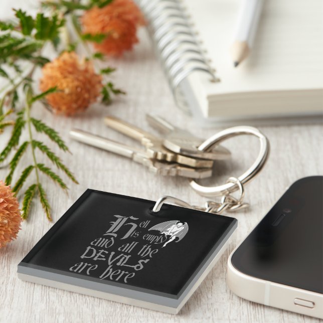 Helvetet är tomt och Djävulen är här Grått (Högra Framsidan)