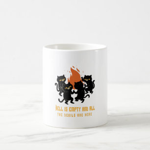 Helvetet är tomt och Djävulen är här Kaffemugg