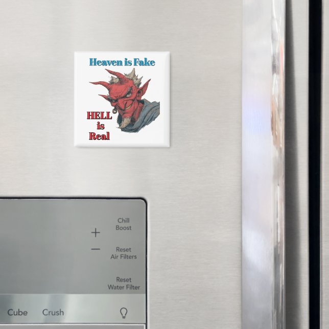 Helvetet Är Verkligt Magnet (In Situ (Fridge))