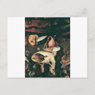 helvetet av hieronymus bosch vykort