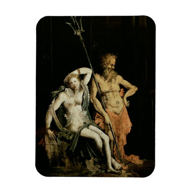 Helvetet: detaljvisning av Hades och Persephone Magnet (Vertikal)