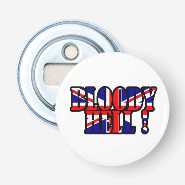 Helvetet! Flasköppnare (Framsidan)