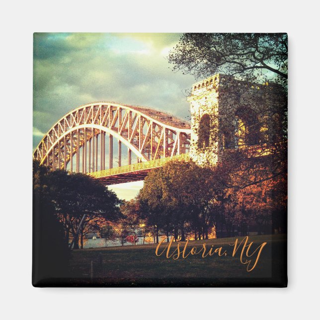"helvetet Grind Bridge in Autumn" Magnet (Framsidan)