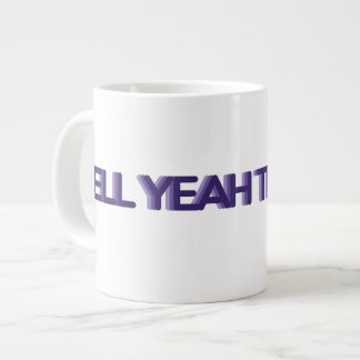 Helvetet Tea Now - Lila JUMBO storlekare Mugg