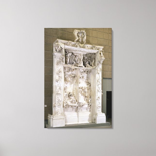 Helvetets Grind Canvastryck (Framsida)