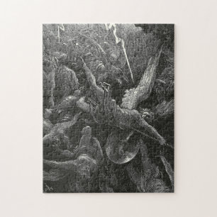 helvetets mun av Gustave Dore Pussel
