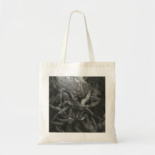 helvetets mun av Gustave Dore Tygkasse