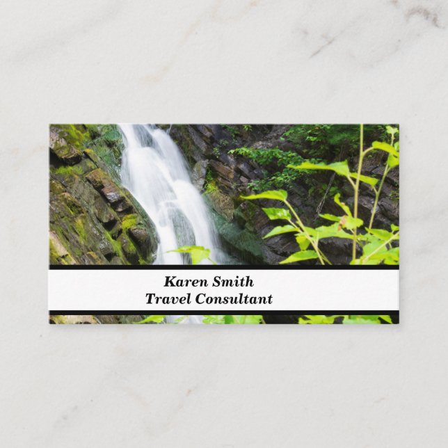 Helvetets vattenfall i Grind Canyon Visitkort (Framsida)