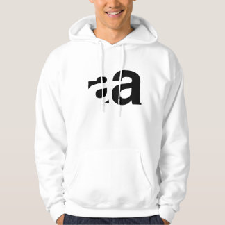 Helvetica "a ", sweatshirt