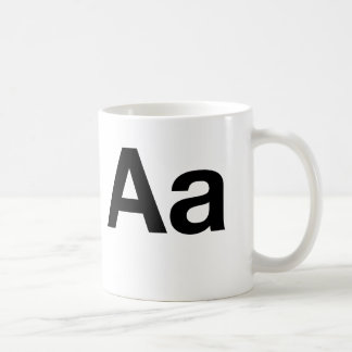 Helvetica Aa Kaffemugg