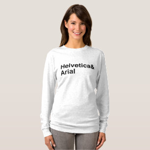 Helvetica&Arial T Shirt