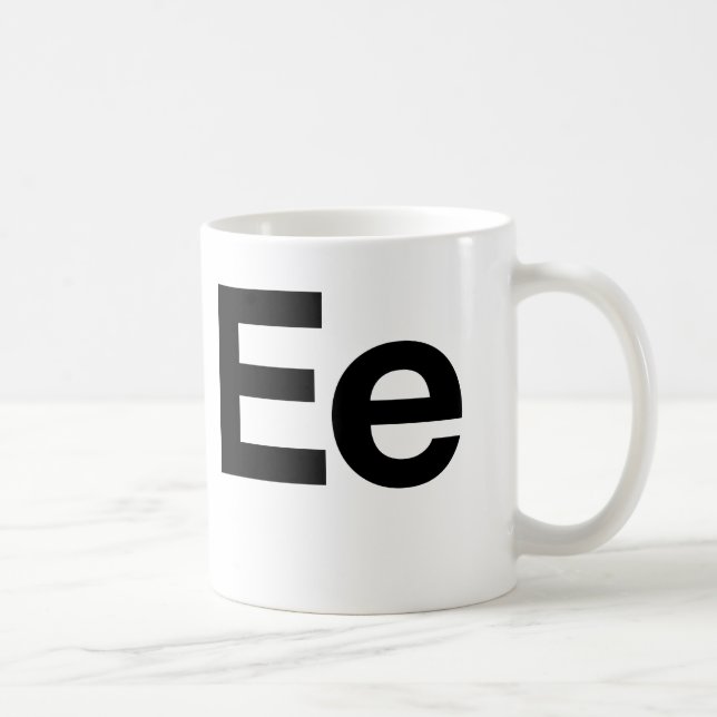 Helvetica Ee Kaffemugg (Höger)