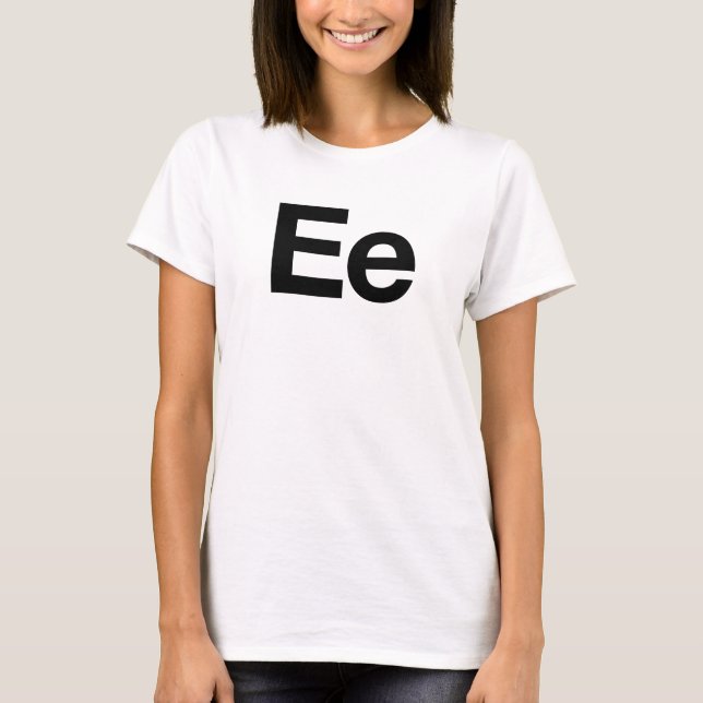 Helvetica Ee T Shirt (Framsida)